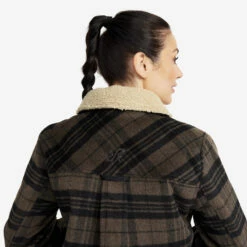 Lumber Jacket Women Mud/Black -Sporty Men Wear Sales 00367902 2ff8 46cb 84a0 e0faebb42e56