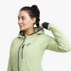 Trekker Hoodie Women Smoke Green -Sporty Men Wear Sales 0233e226 dff5 4ae3 9952 cad51ff3777d