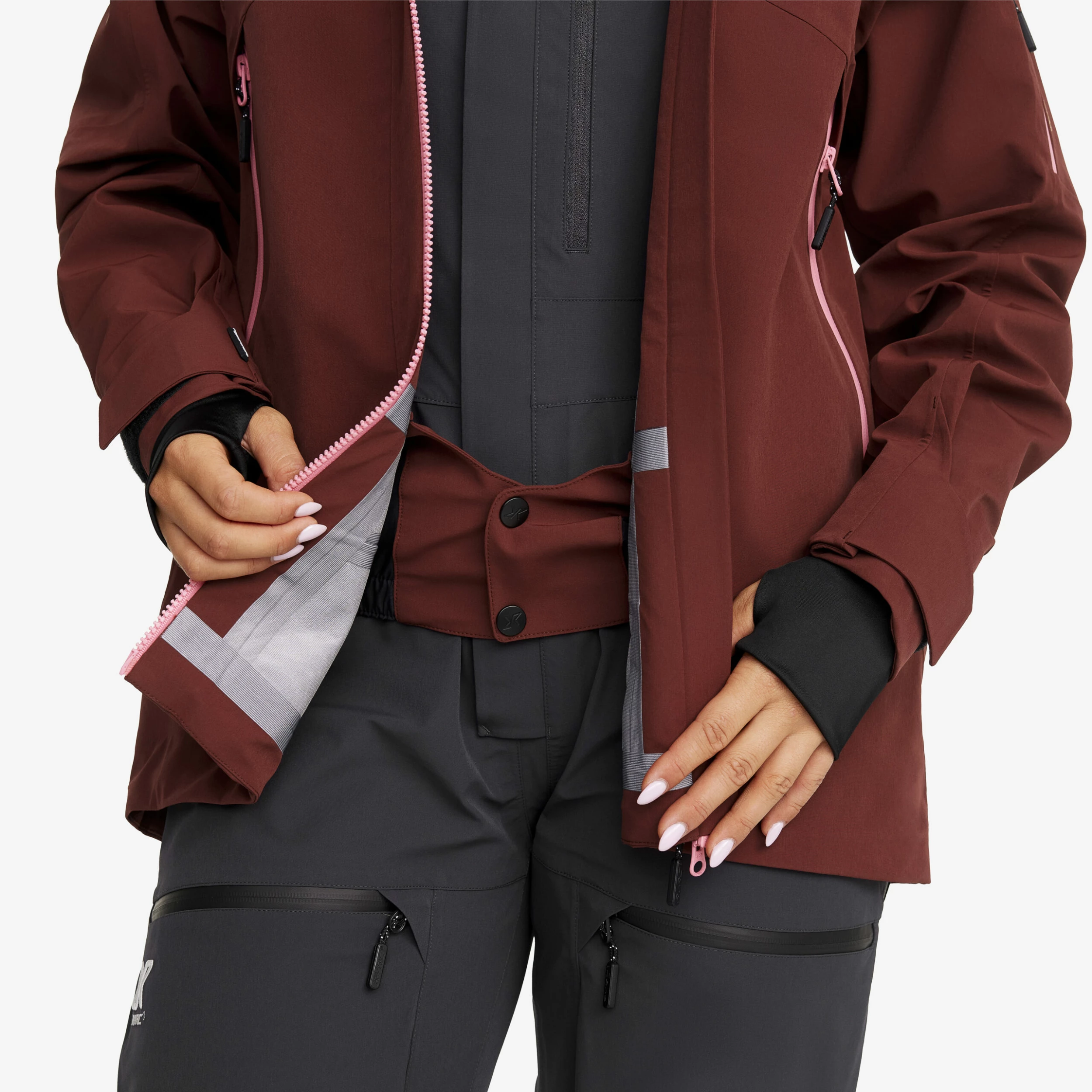 Atlas 3L Ski Jacket Women Earth 11 Atlas 3L Ski Jacket Women Earth - Image 10