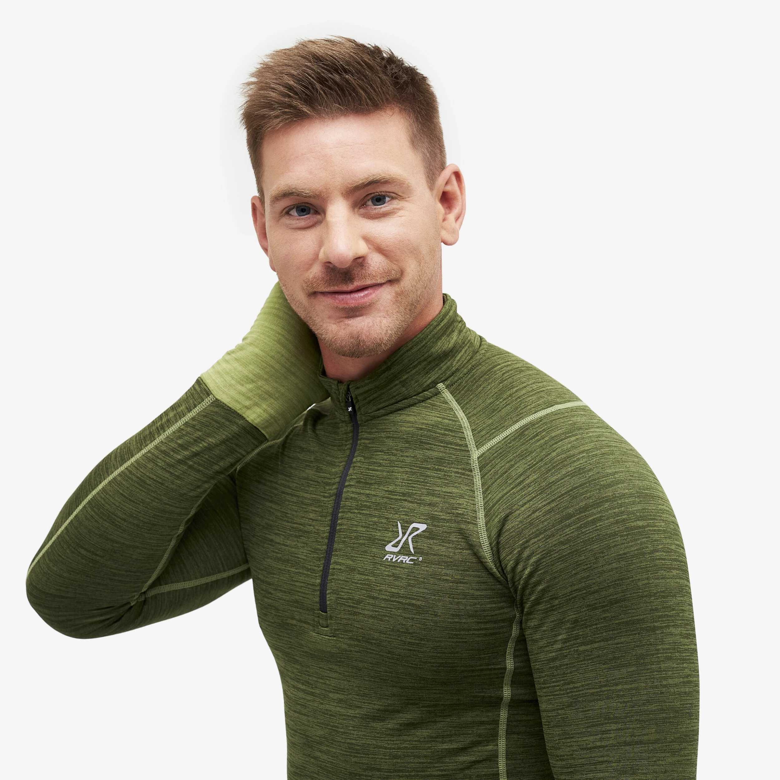 Hiball Waffle Base Layer Set Men Olive Night 5 Hiball Waffle Base Layer Set Men Olive Night - Image 3