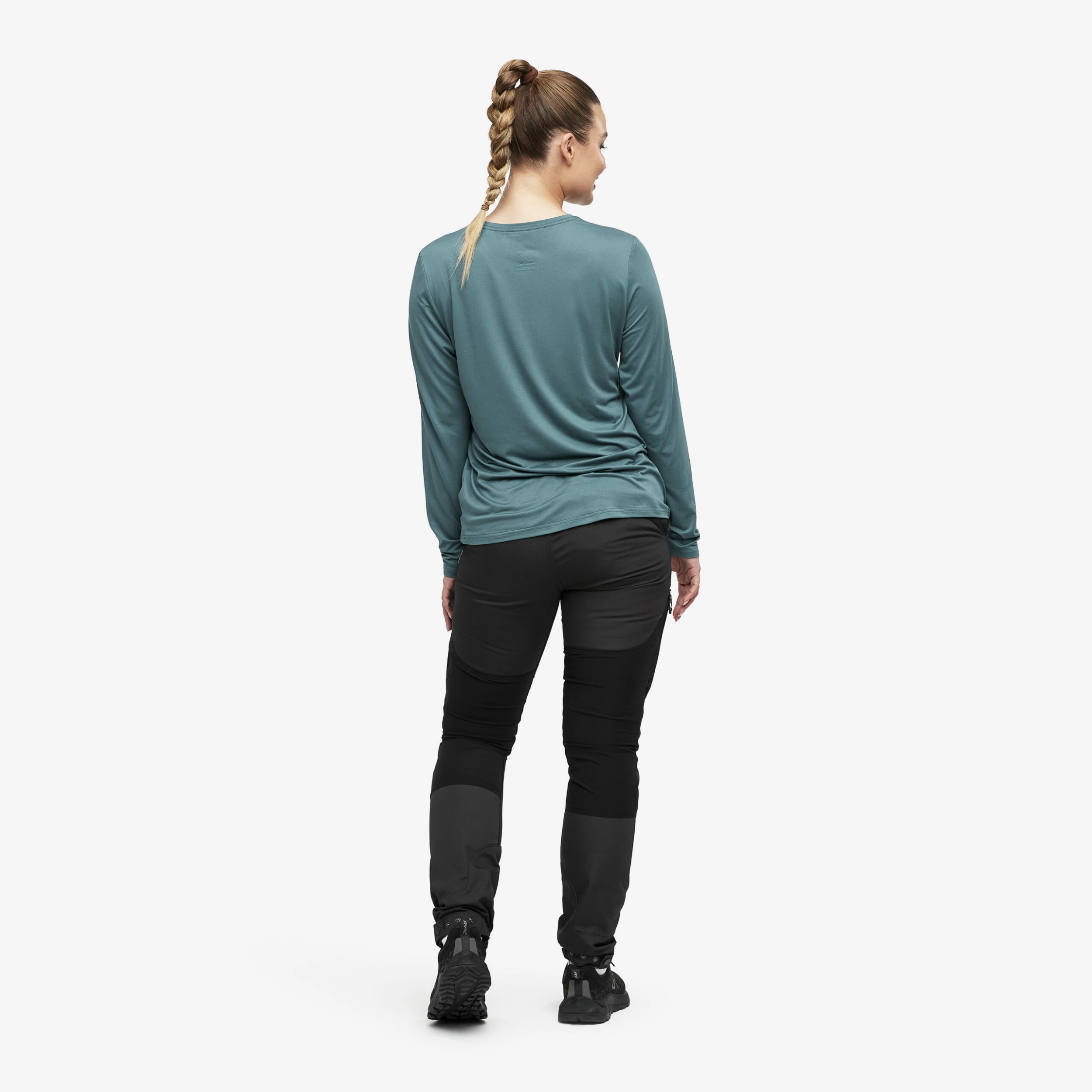 Vagabond Long Sleeve Tee Women Ocean Teal 5 Vagabond Long Sleeve Tee Women Ocean Teal - Image 3