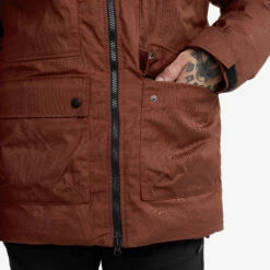 Outdoor Parka Men Smoked Paprika -Sporty Men Wear Sales 0b4023f6 a8e6 46fe a037 2f7680001a7d