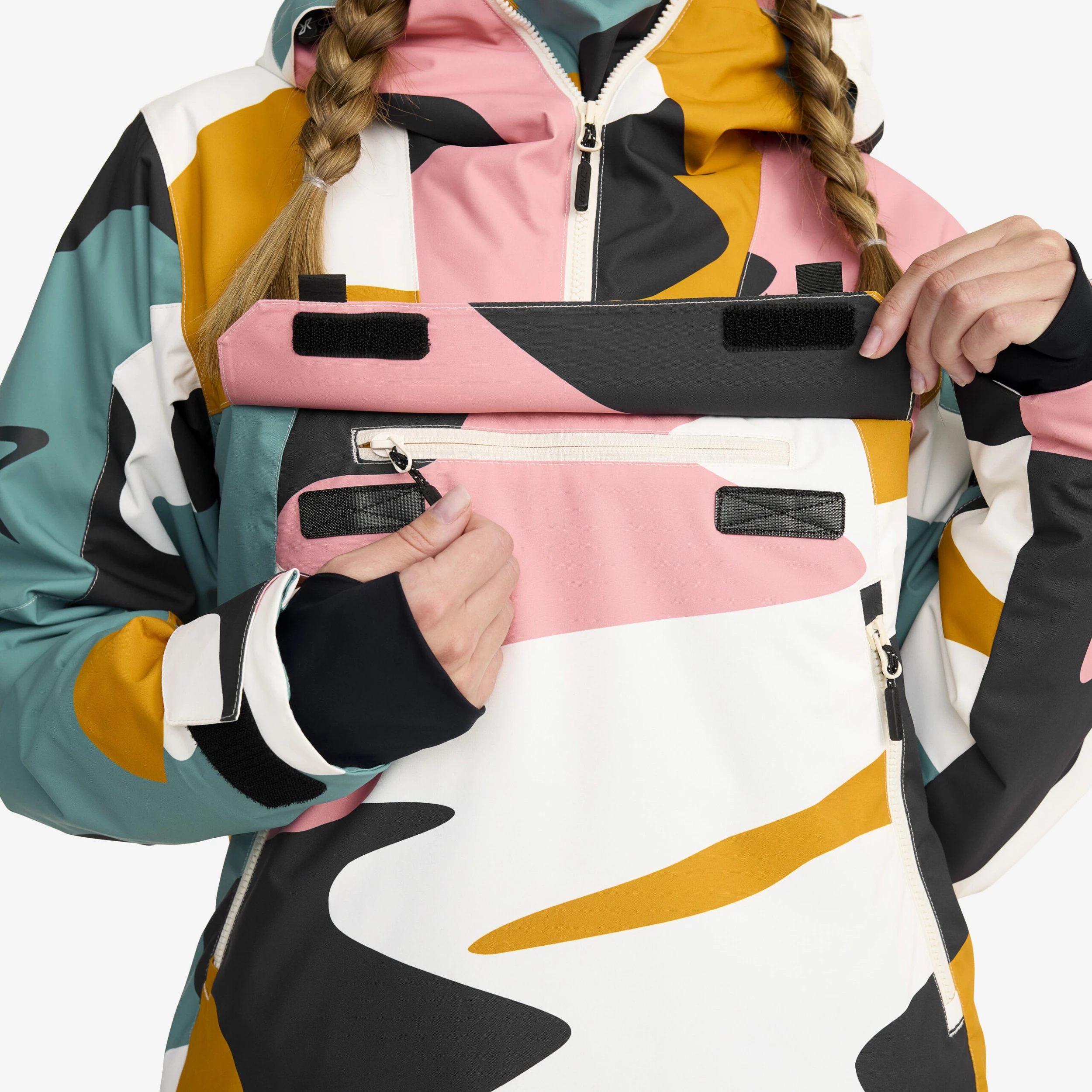 Halo 2L Insulated Ski Anorak Women Anthracite/Golden Yellow 7 Halo 2L Insulated Ski Anorak Women Anthracite/Golden Yellow - Image 5