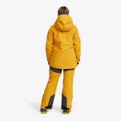 Halo 2L Insulated Ski Anorak Women Golden Yellow -Sporty Men Wear Sales 1efa5002 dd25 498b a822 f3155a00fe60