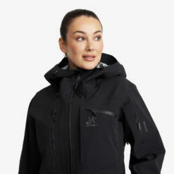 Cyclone Long 3L Jacket Women Black -Sporty Men Wear Sales 2102d874 1c10 4268 a042 0f37d863b91c