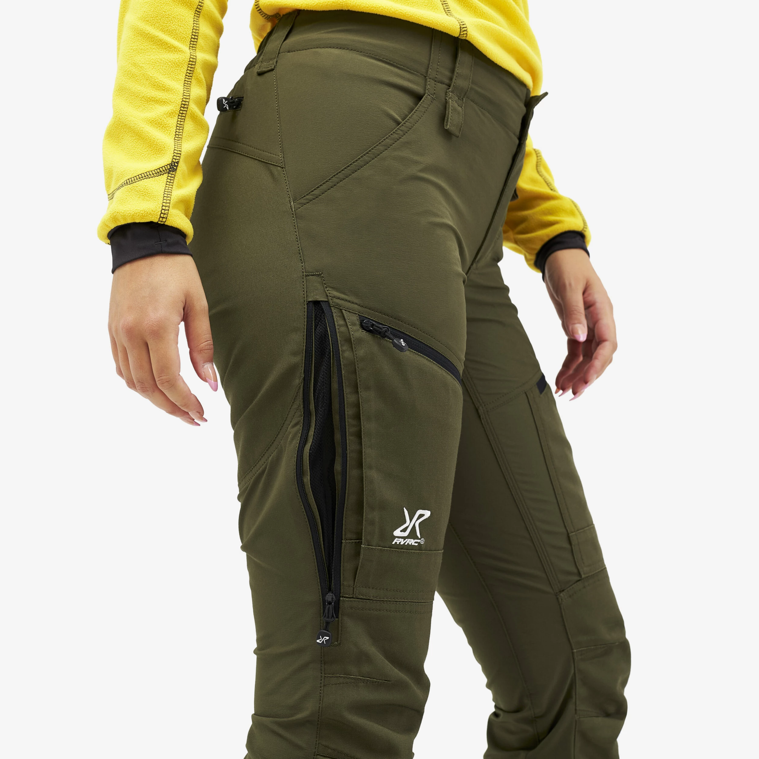 RVRC GP Pro Rescue Trousers Women Dark Olive 2.0 6 RVRC GP Pro Rescue Trousers Women Dark Olive 2.0 - Image 4