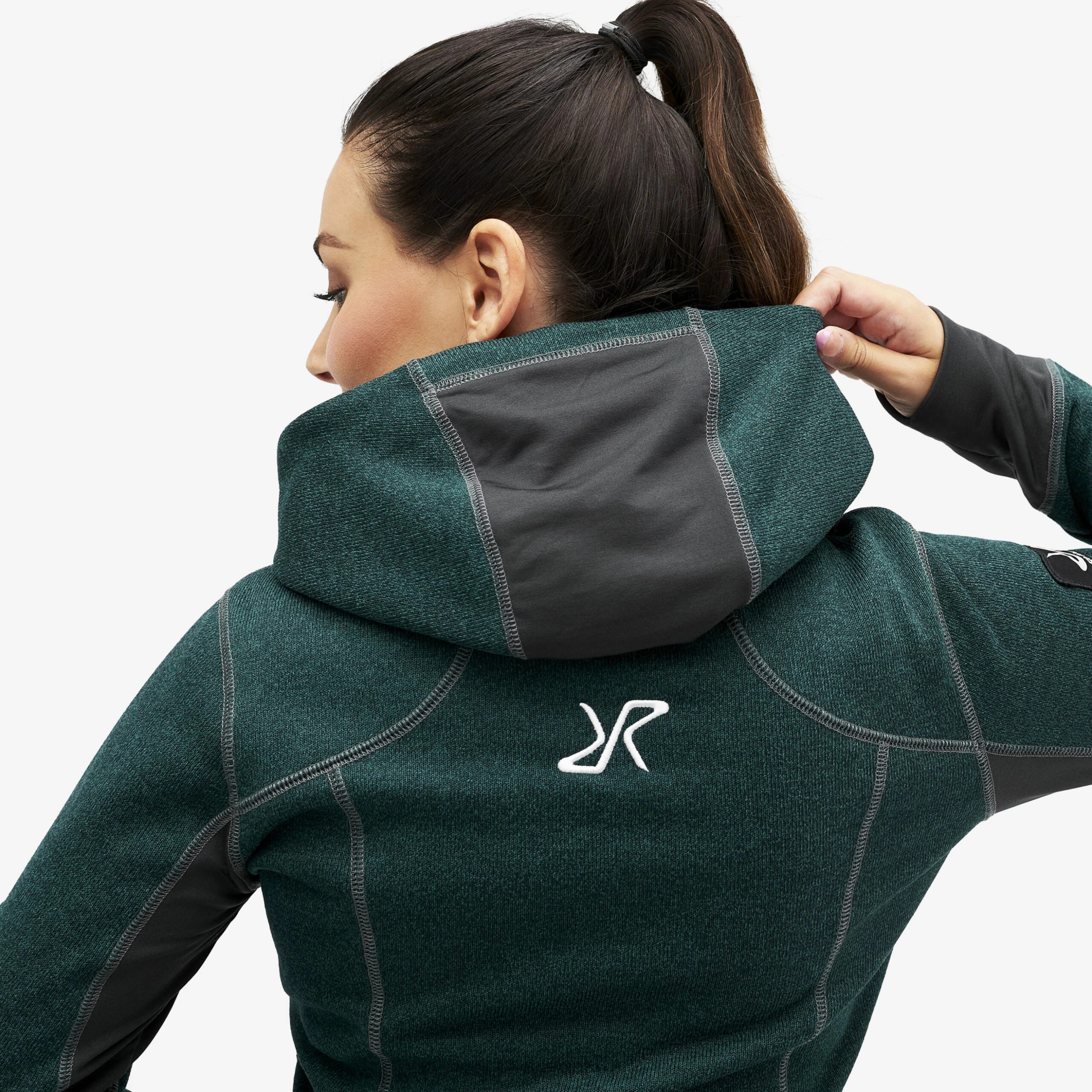 Fusion Hoodie Women Deep Teal 7 Fusion Hoodie Women Deep Teal - Image 5