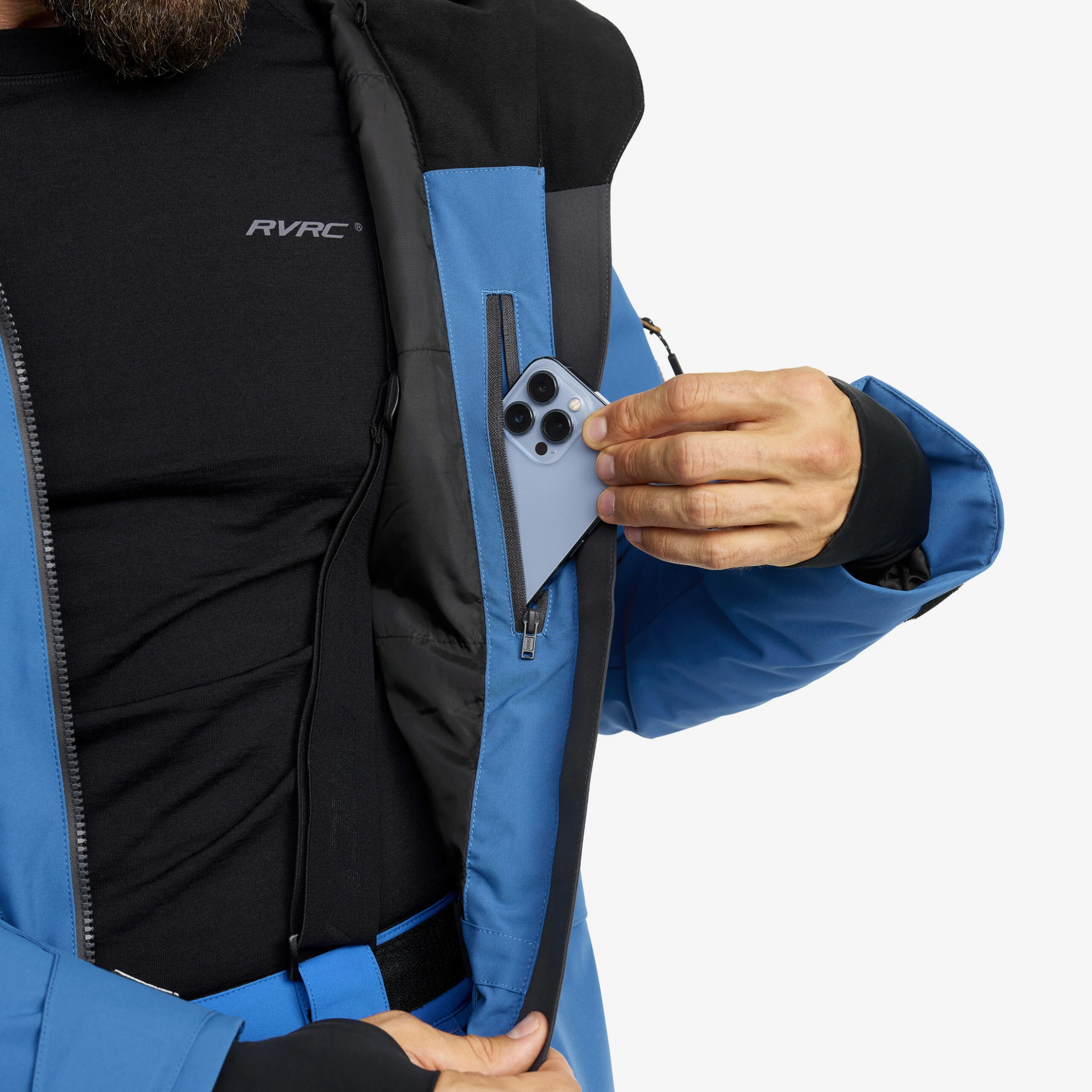 Halo 2L Insulated Ski Jacket Men Classic Blue 11 Halo 2L Insulated Ski Jacket Men Classic Blue - Image 9