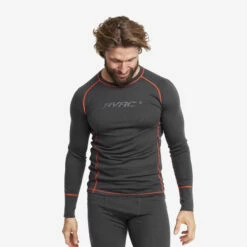 Outright Merino Top Men Anthracite