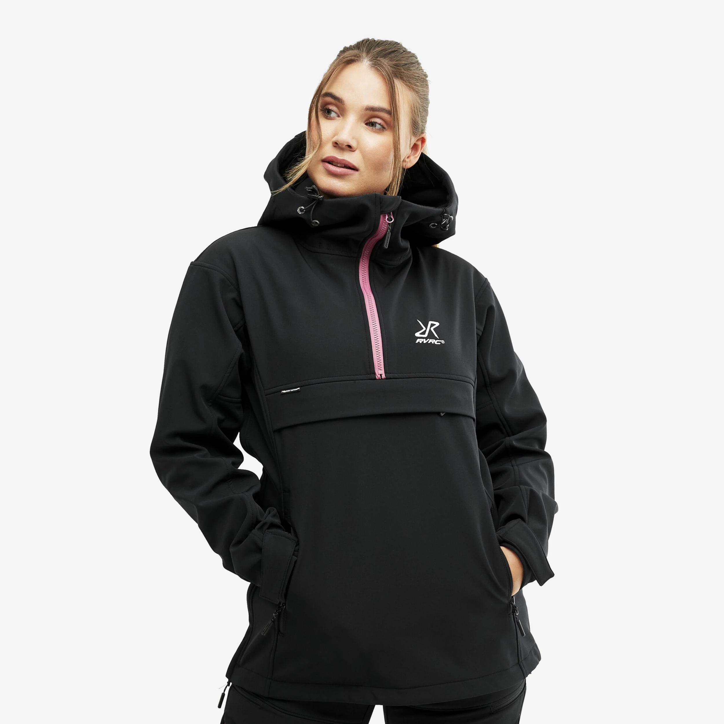 Hiball Anorak Women Black/Pink 3 Hiball Anorak Women Black/Pink