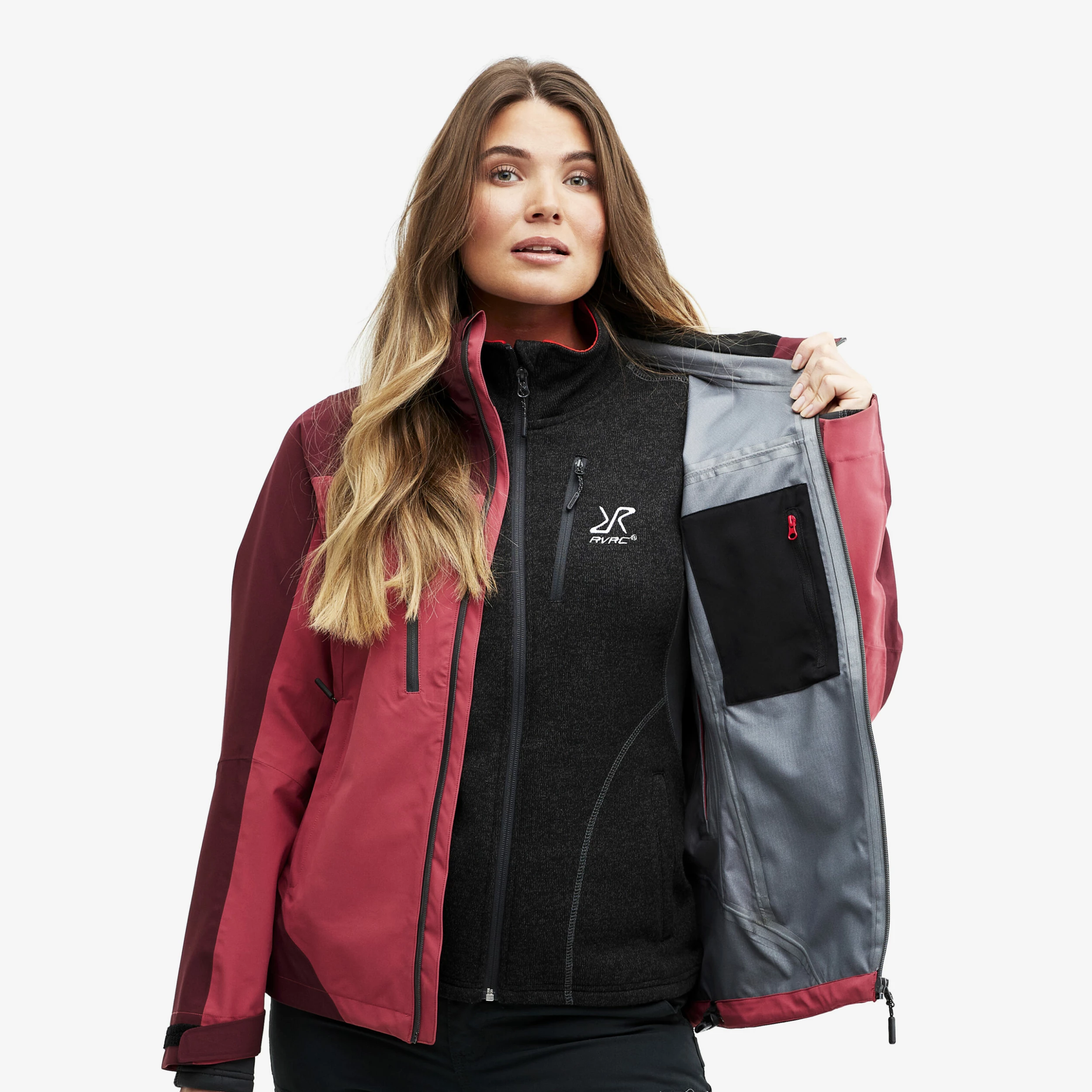 Silence Proshell Jacket Women Earth Red 8 Silence Proshell Jacket Women Earth Red - Image 6