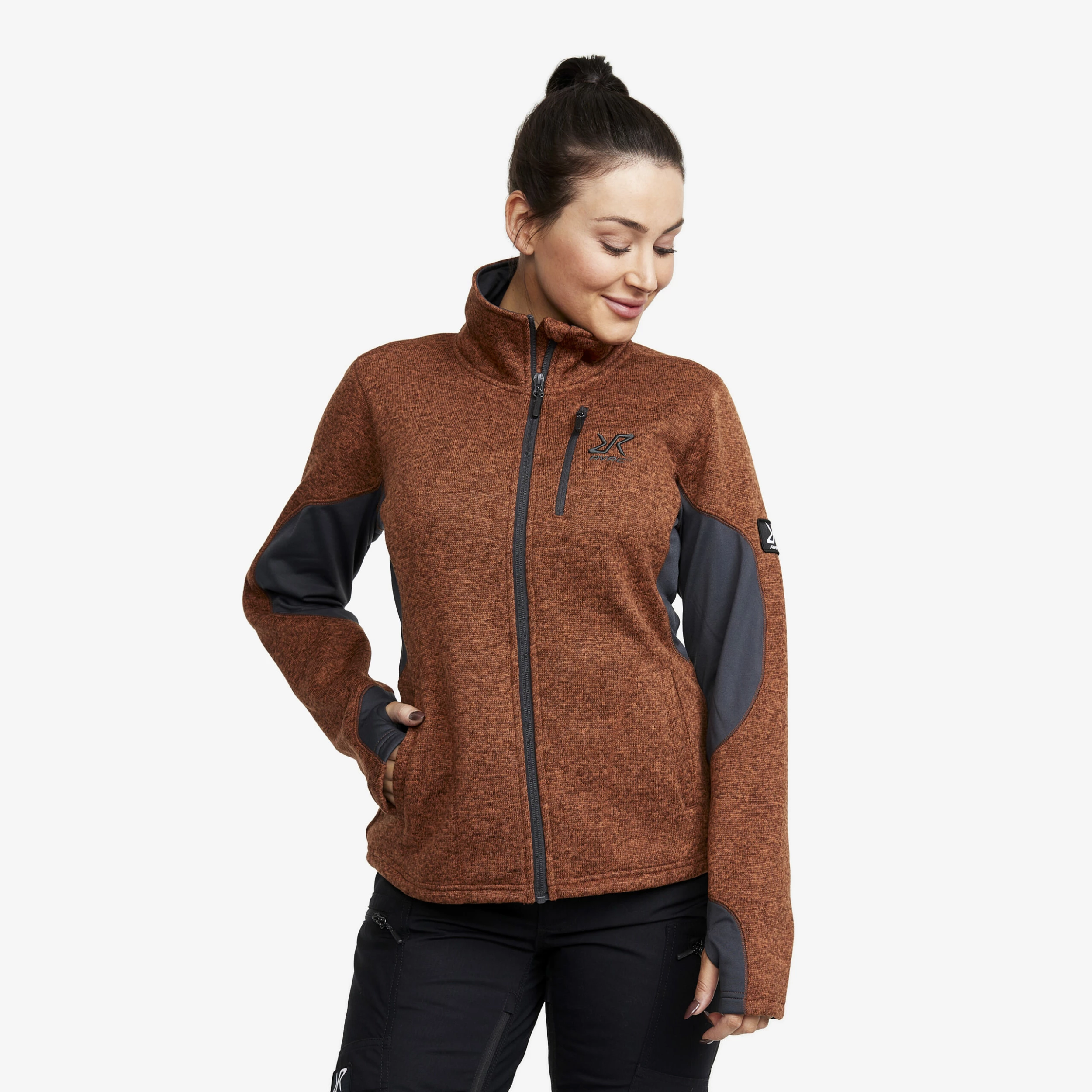 Fusion Fleece Women Copper Brown 3 Fusion Fleece Women Copper Brown