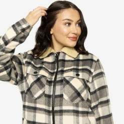 Lumber Jacket Women Tofu/Anthracite -Sporty Men Wear Sales 378ef581 b167 4a26 b3ba 6ae57e807a44