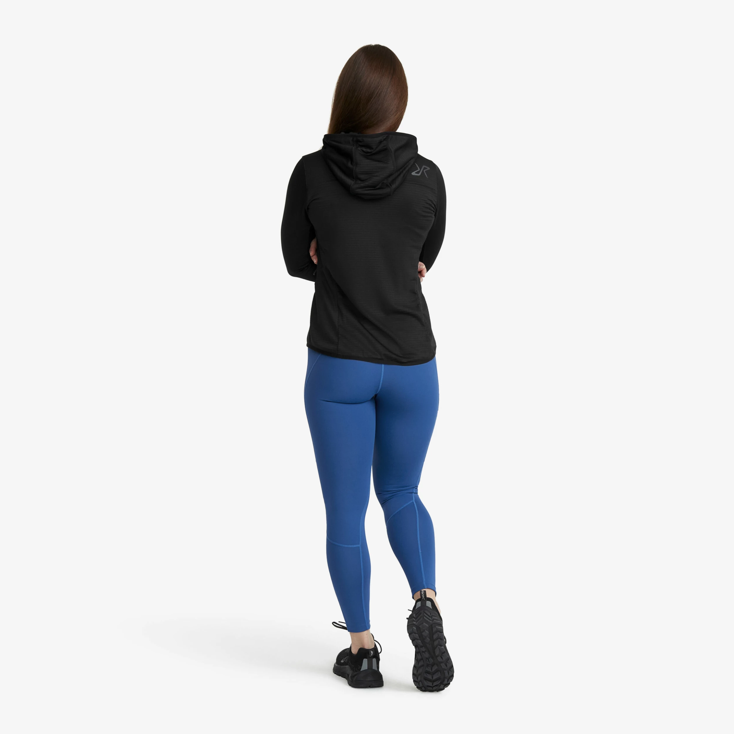 Waffle Hoodie Women Black 5 Waffle Hoodie Women Black - Image 3