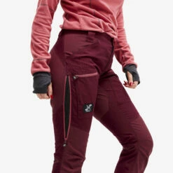 Nordwand Pro Trousers Women Burgundy/Earth Red -Sporty Men Wear Sales 3dee91ff 51f9 4030 a96c 07d51156a921