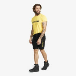 Trail Pro Shorts Men Black/Yellow -Sporty Men Wear Sales 3e998fd1 14a1 427d 9b3e 60aac29a4cee
