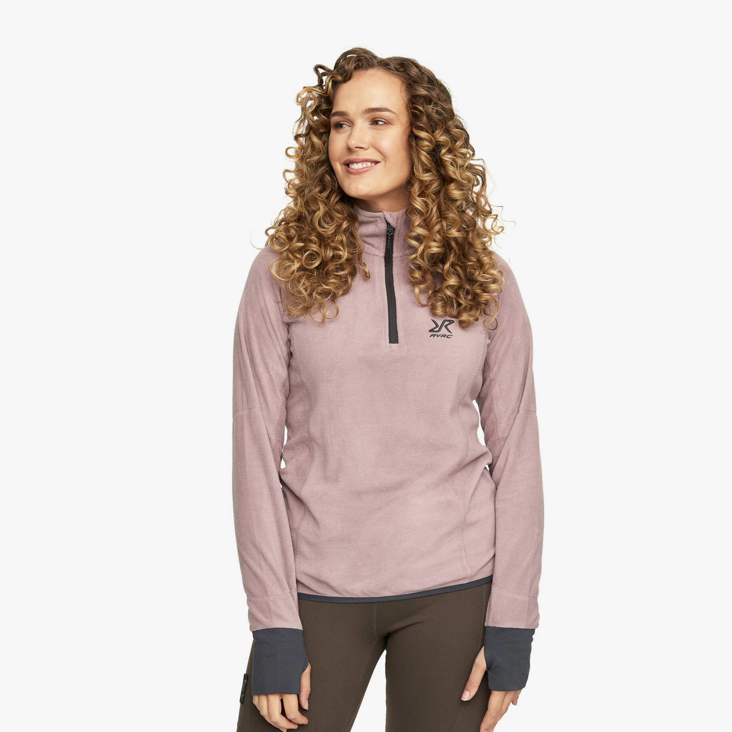 Trekker Fleece Women Dusty Mauve 3 Trekker Fleece Women Dusty Mauve