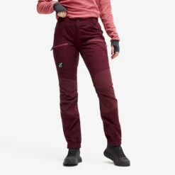 Nordwand Pro Trousers Women Burgundy/Earth Red