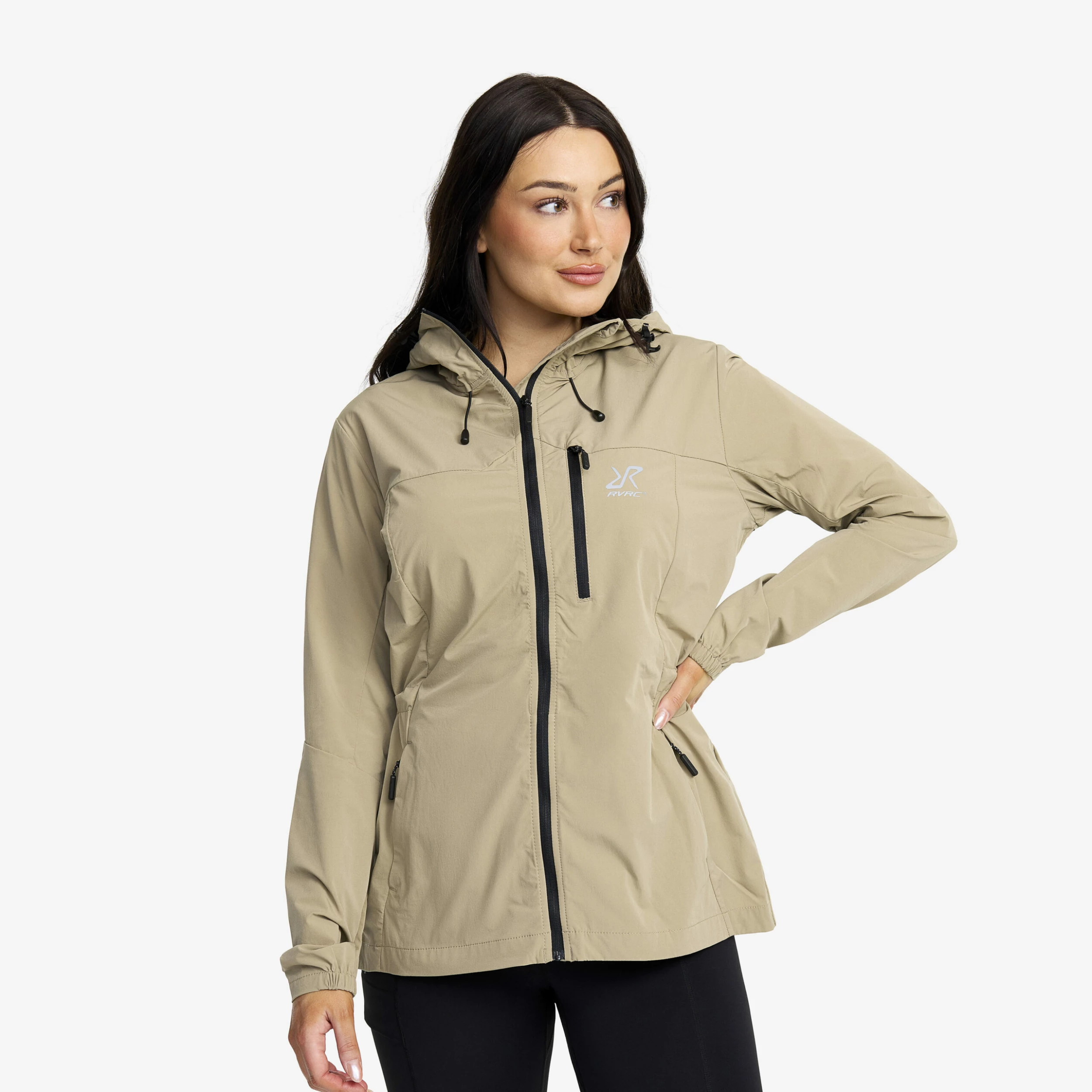 Aspect Wind Jacket Women Khaki 3 Aspect Wind Jacket Women Khaki