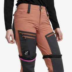 RVRC GP Pro Zip-off Trousers Women Copper Brown -Sporty Men Wear Sales 4d554a68 7a3d 43fb b1c1 66de8448e1f7