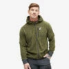 Trekker Hoodie Men Dark Olive