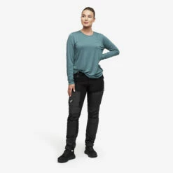 Vagabond Long Sleeve Tee Women Ocean Teal 7 Vagabond Long Sleeve Tee Women Ocean Teal -Sporty Men Wear Sales 55877d1c 9c1a 41e3 b346 63b73c1e0f59