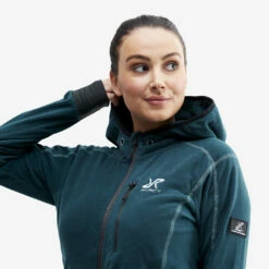 Trekker Hoodie Women Teal -Sporty Men Wear Sales 5d131451 d1a3 409e 8664 51bda9da000c