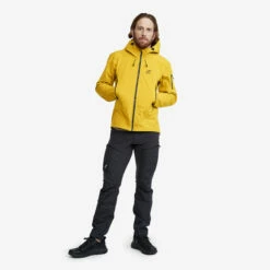 Reckon Softshell Jacket Men Lemon Curry -Sporty Men Wear Sales 5f6a34fd c958 47ba 851c 4dce3ac6fee1