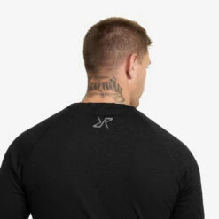 Mount Merino Long Sleeve Top Men Black -Sporty Men Wear Sales 60203c75 fda9 4b43 85c0 5de20abb03c7