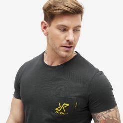 Fat Graphic Tee Men Obsidian/Lemon Curry -Sporty Men Wear Sales 62691995 5cc3 41c8 bbaa 76faa4a5d89c