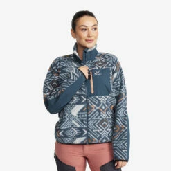 High Pile Fleece Women Moonlit Ocean