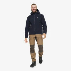 Reckon Softshell Jacket Men Peacemaker Blue -Sporty Men Wear Sales 66a85184 222b 4c04 bbf8 24aa005115b7