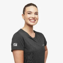 Vagabond Tee Women Black Melange -Sporty Men Wear Sales 7507fb6c 9b37 4781 ba55 c3e56556154c