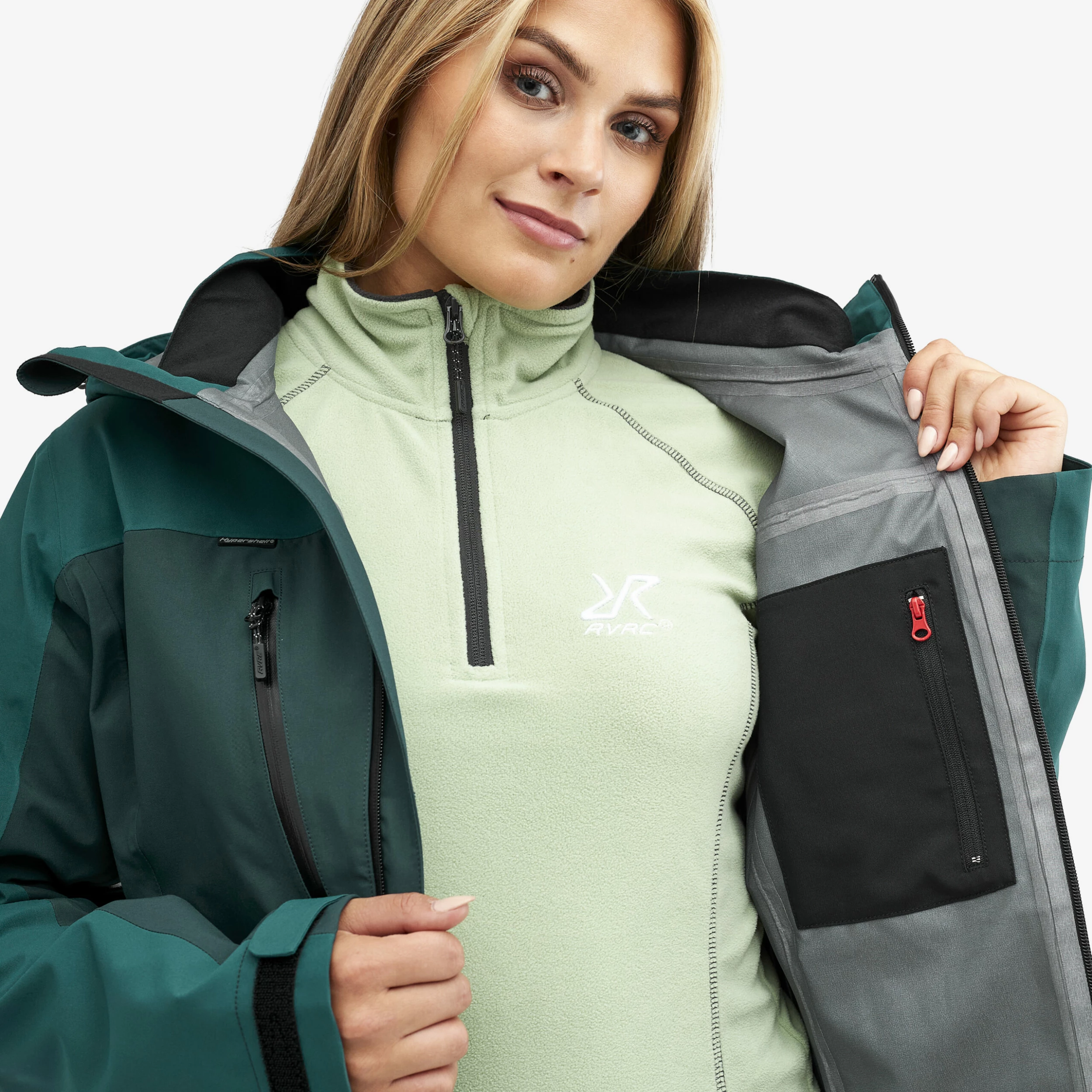 Silence Proshell Jacket Women Deep Teal 2.0 7 Silence Proshell Jacket Women Deep Teal 2.0 - Image 5