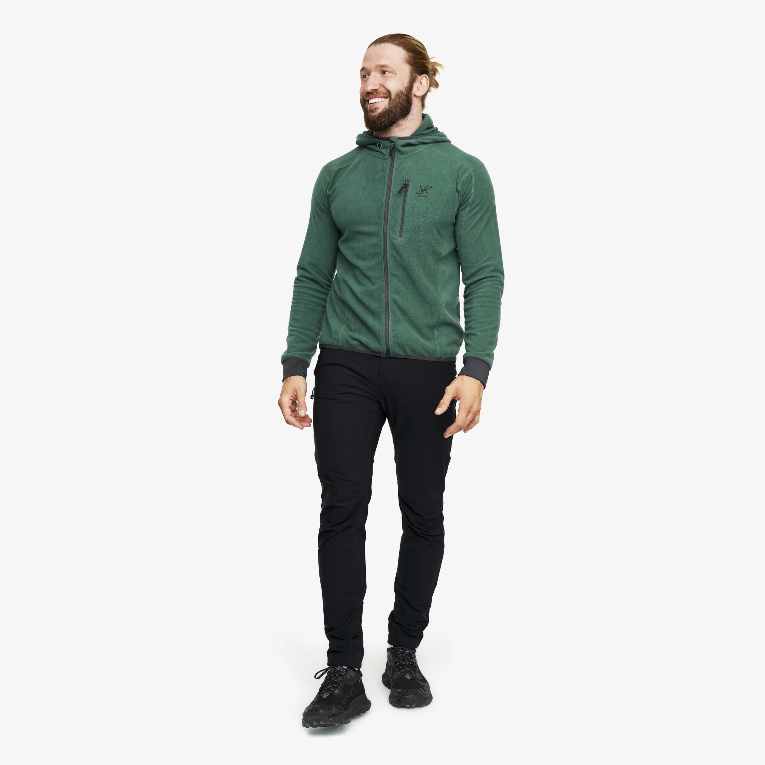 Trekker Hoodie Men Sage Green 4 Trekker Hoodie Men Sage Green - Image 2