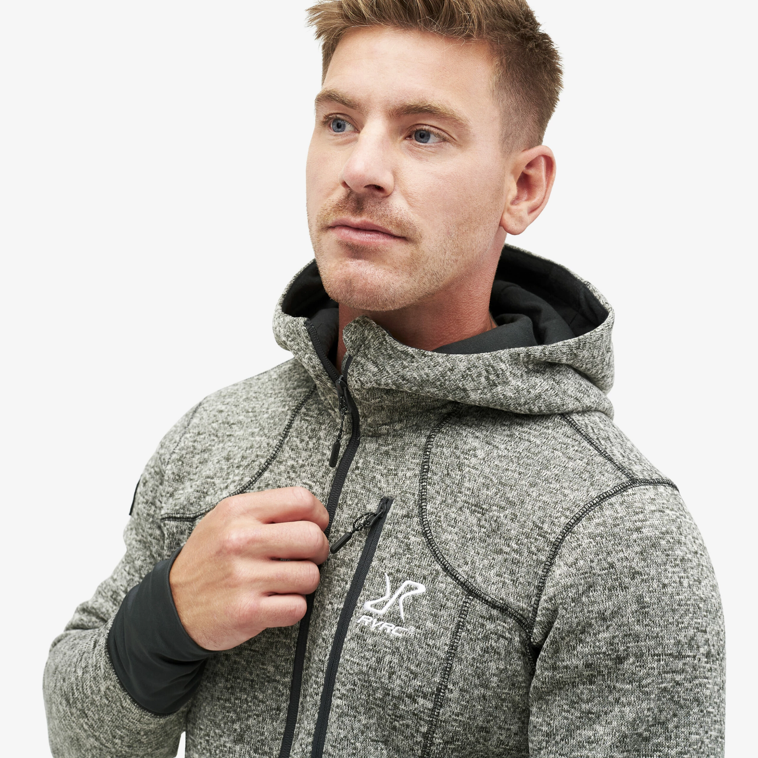 Fusion Hoodie Men Anthracite 6 Fusion Hoodie Men Anthracite - Image 4