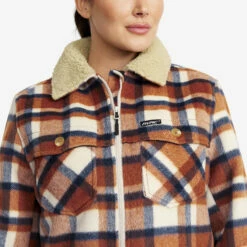 Lumber Jacket Women Rusty Orange/Oatmeal 11 Lumber Jacket Women Rusty Orange/Oatmeal -Sporty Men Wear Sales 8026196d 956c 46ad ab28 81754a62e139