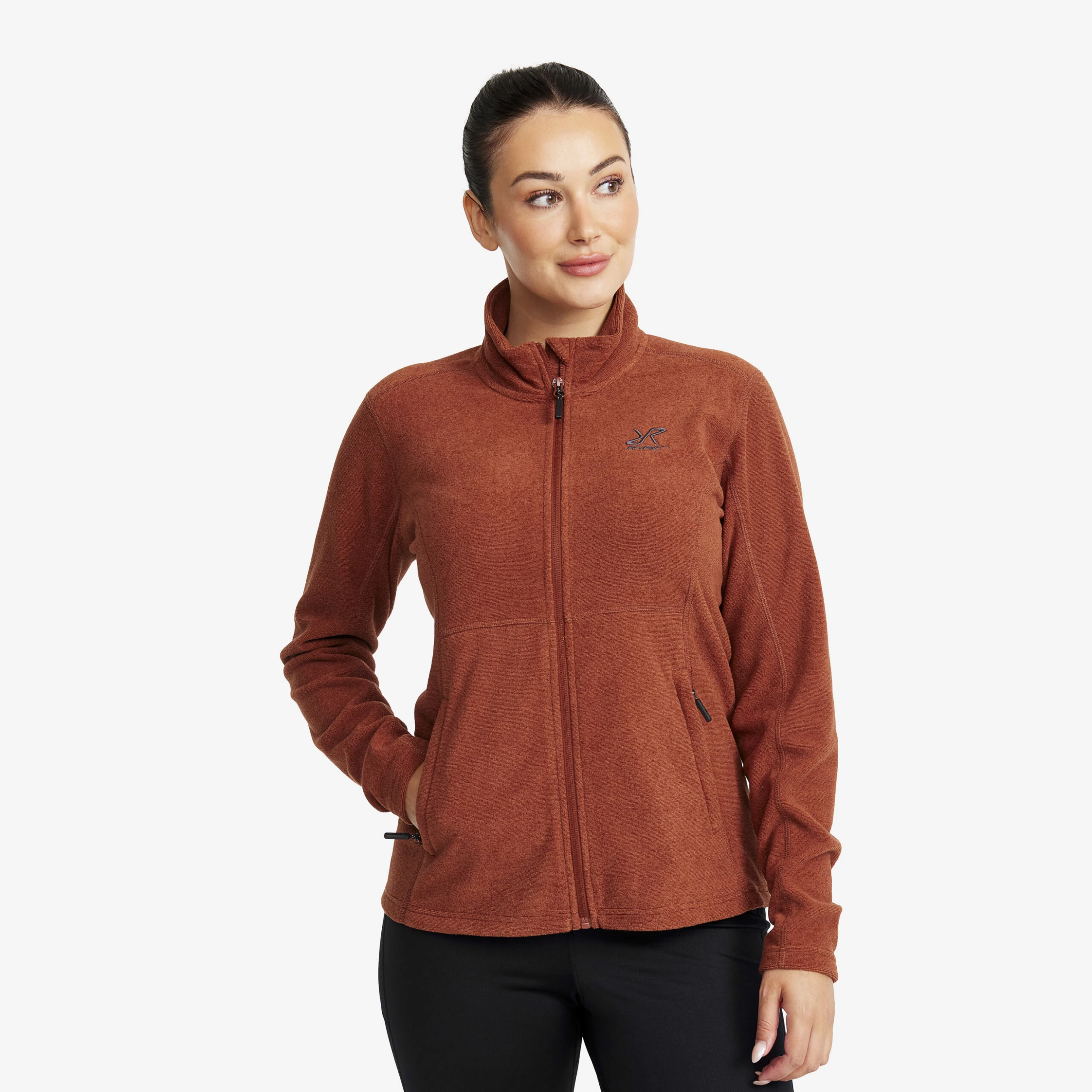 Essential Full-zip Fleece Women Smoked Paprika 3 Essential Full-zip Fleece Women Smoked Paprika