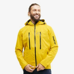 Whisper Jacket Men Lemon Curry