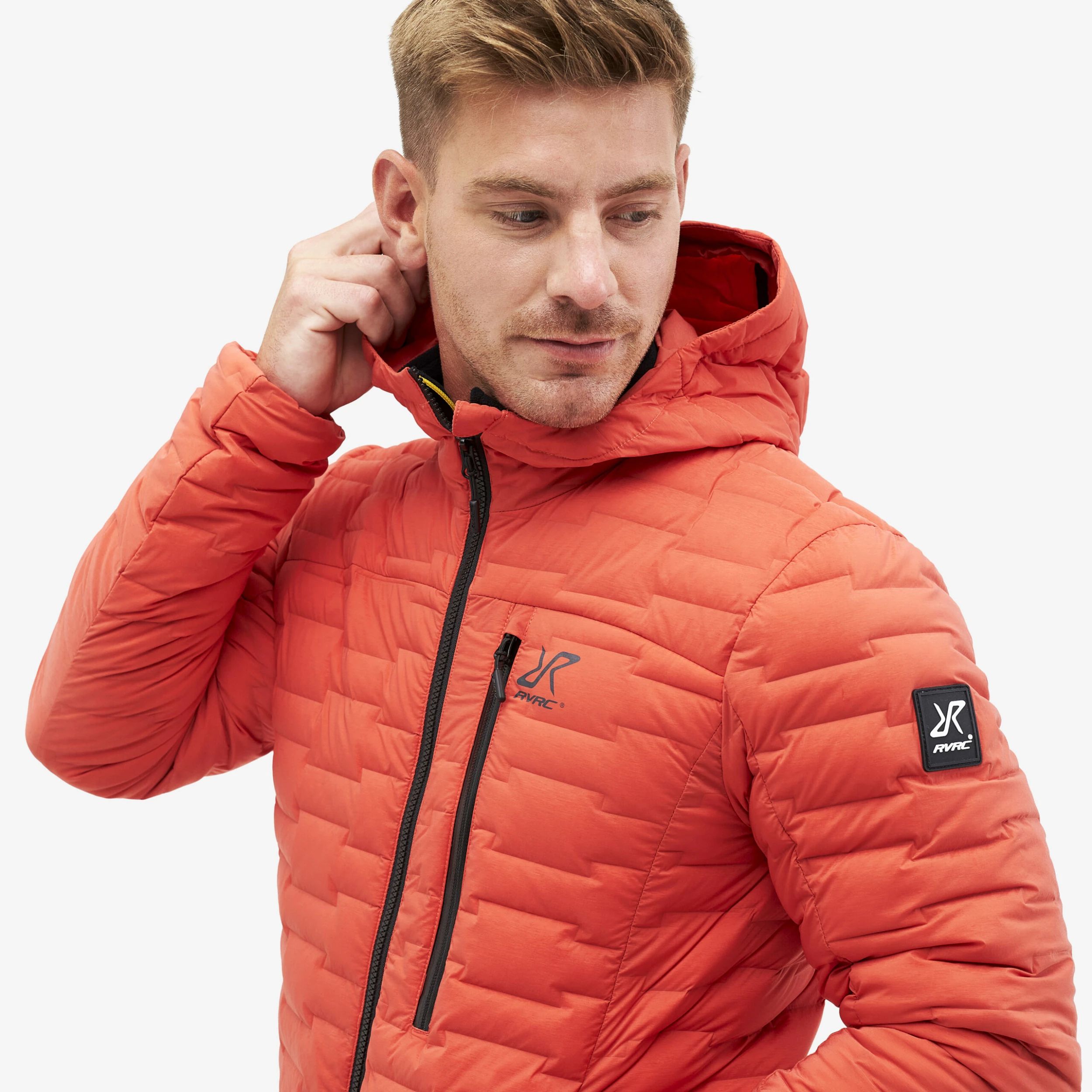 Flex Down Jacket Men Paprika 6 Flex Down Jacket Men Paprika - Image 4