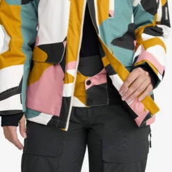 Halo 2L Insulated Ski Jacket Women Anthracite/Golden Yellow -Sporty Men Wear Sales 951539ea 10f6 4651 b5b9 d1ac6d0acba5