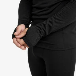 Waffle 1/2 Zip Baselayer Top Men Black -Sporty Men Wear Sales 97a3ad56 8c8f 43db bf6f 8f905b4173aa