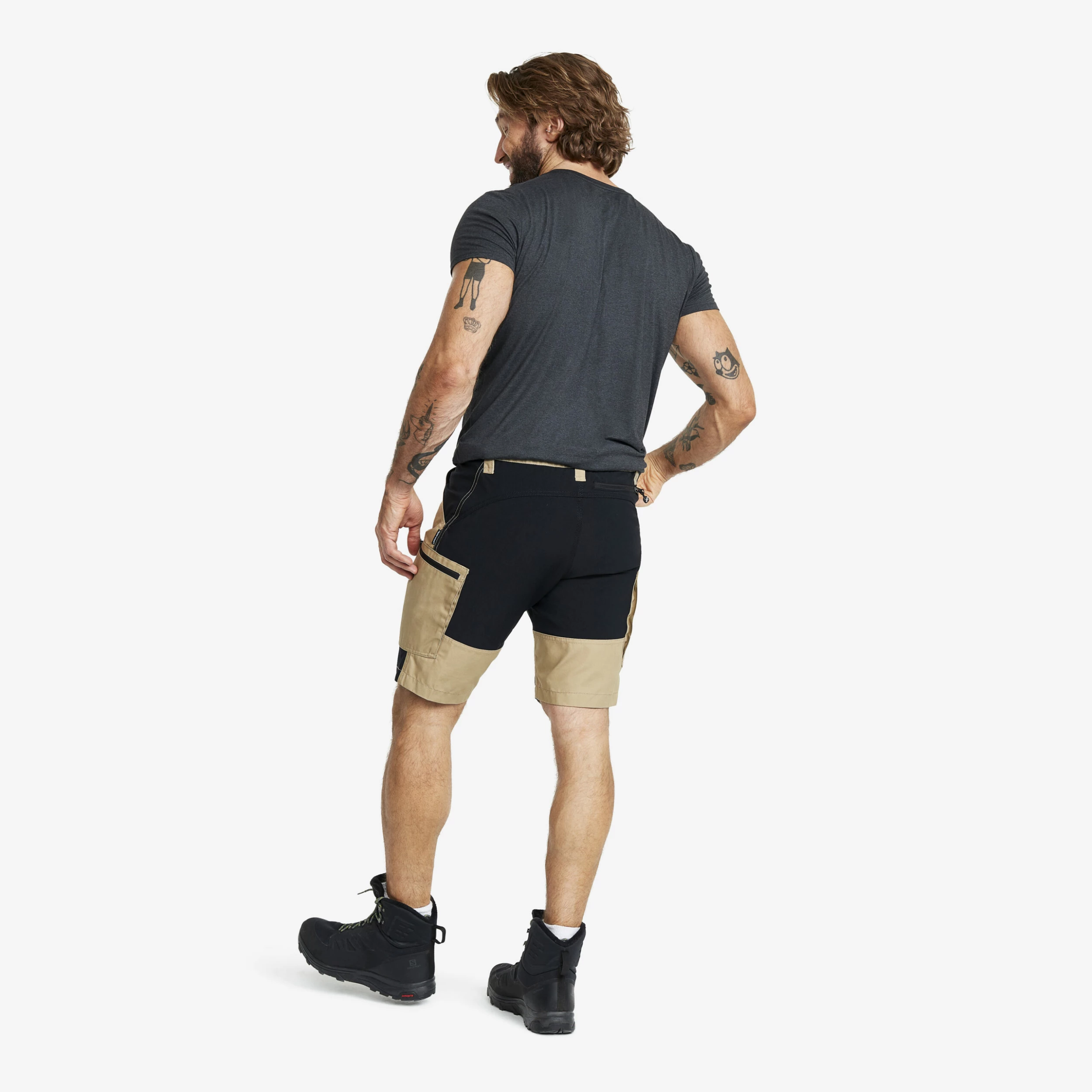 Nordwand Shorts Men Khaki 5 Nordwand Shorts Men Khaki - Image 3