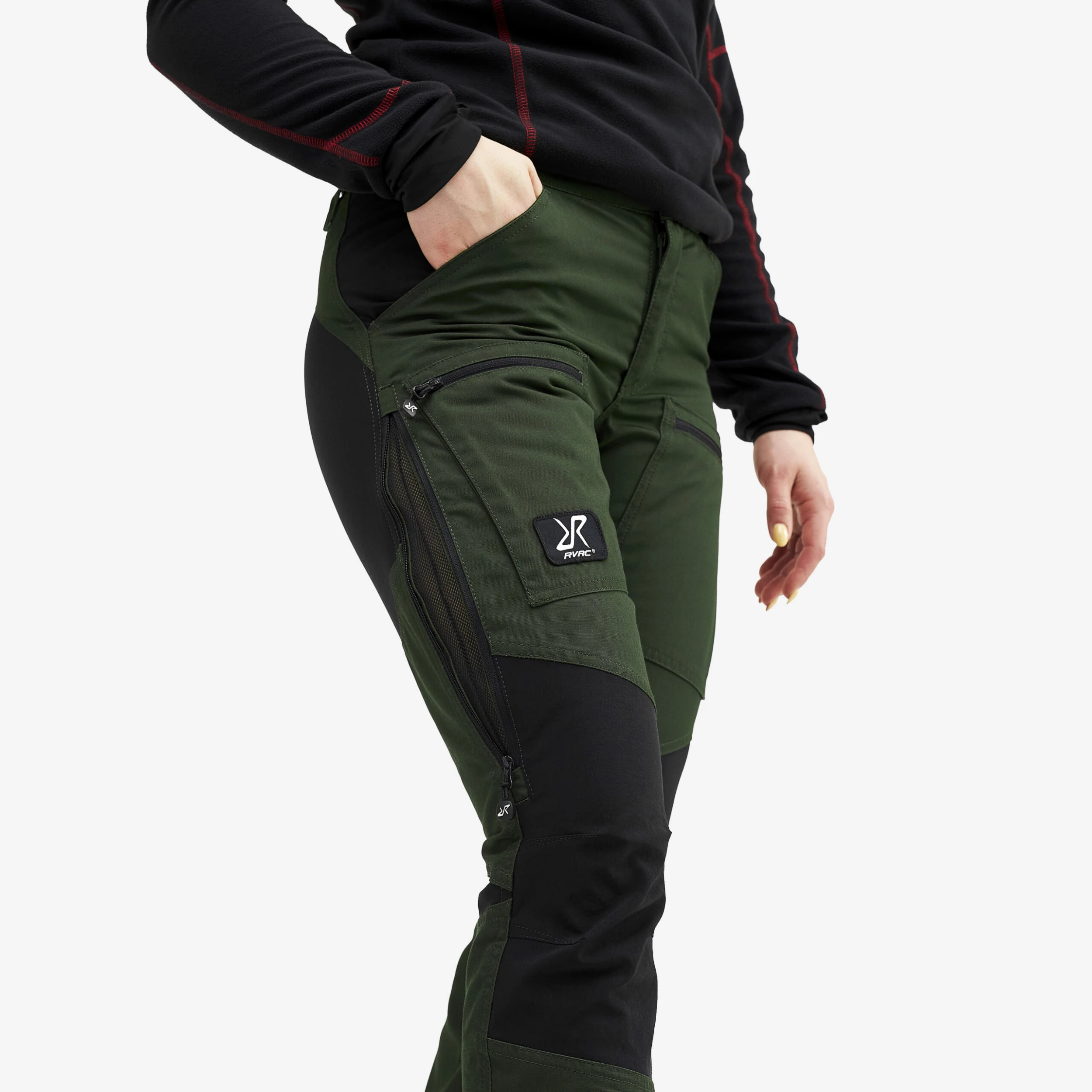 Nordwand Pro Short Trousers Women Forest Green 6 Nordwand Pro Short Trousers Women Forest Green - Image 4
