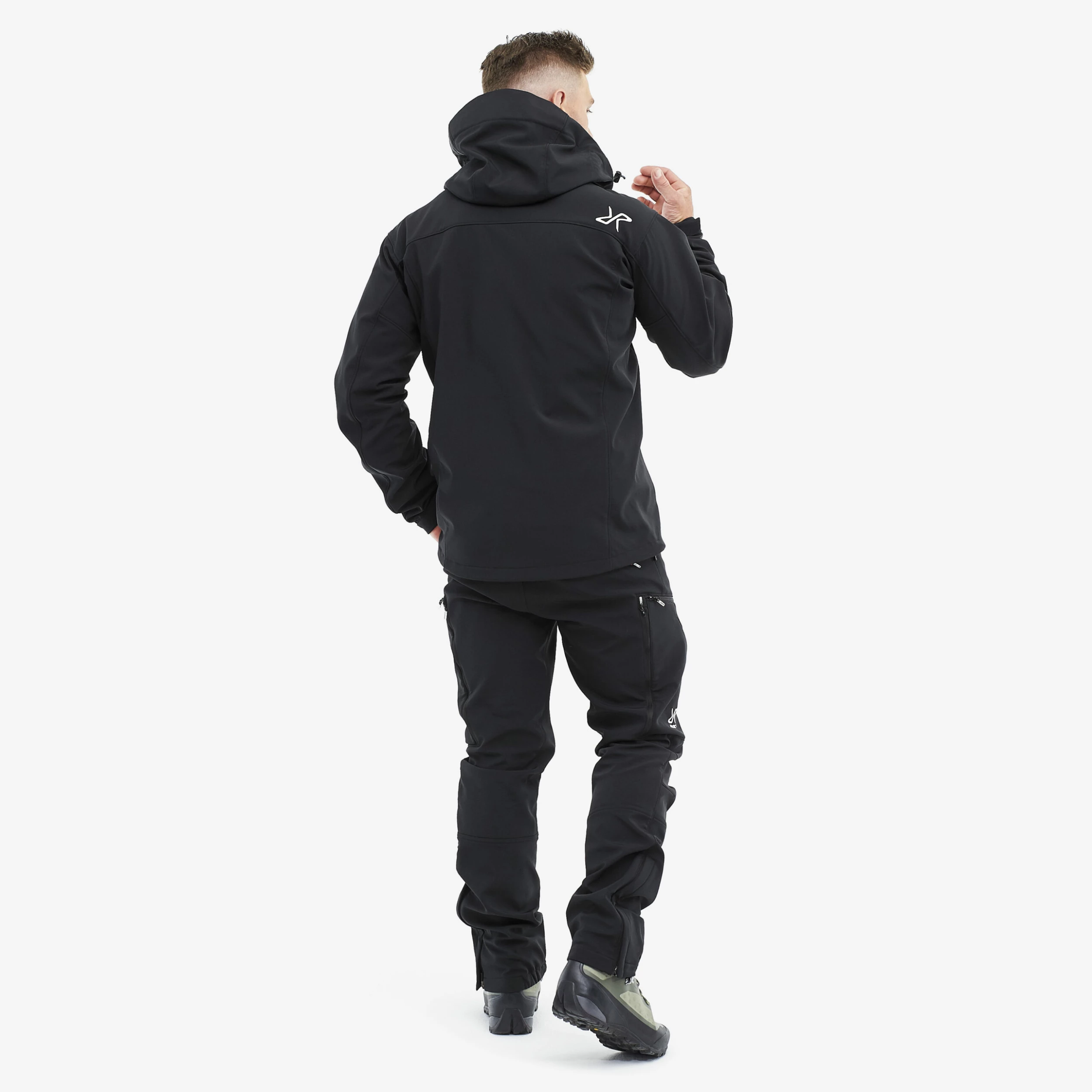 Hiball Jacket Men Black/Orange 5 Hiball Jacket Men Black/Orange - Image 3