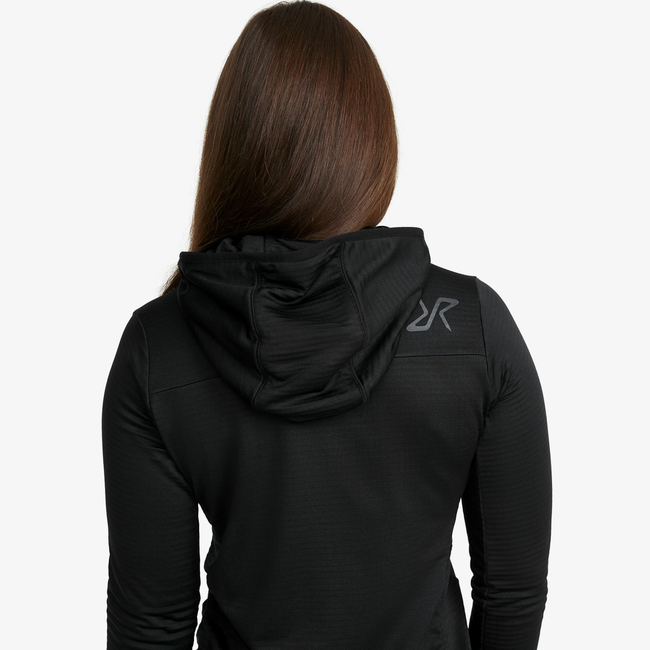 Waffle Hoodie Women Black 7 Waffle Hoodie Women Black - Image 5