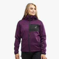 Hybrid Jacket 2.0 Women Dark Purple Rain