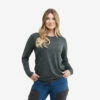 Vagabond Long Sleeve Tee Women Anthracite Melange -Sporty Men Wear Sales a08d51ee 7053 43d4 9527 b2c887b2b93d