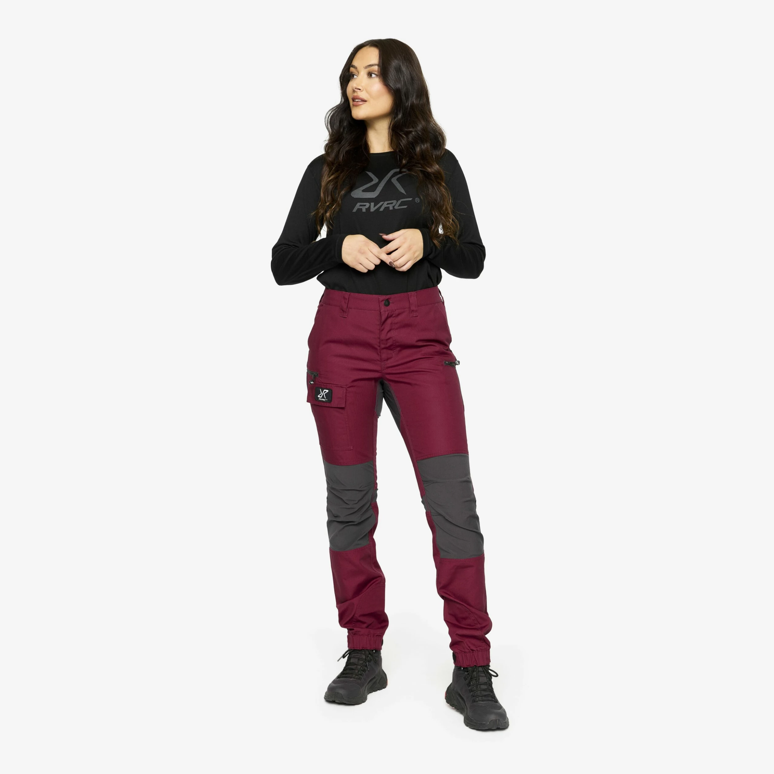 Nordwand Trousers Women Ruby 4 Nordwand Trousers Women Ruby - Image 2