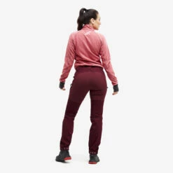 Nordwand Pro Trousers Women Burgundy/Earth Red -Sporty Men Wear Sales a2903015 4a4a 4920 86c3 7886d5849571